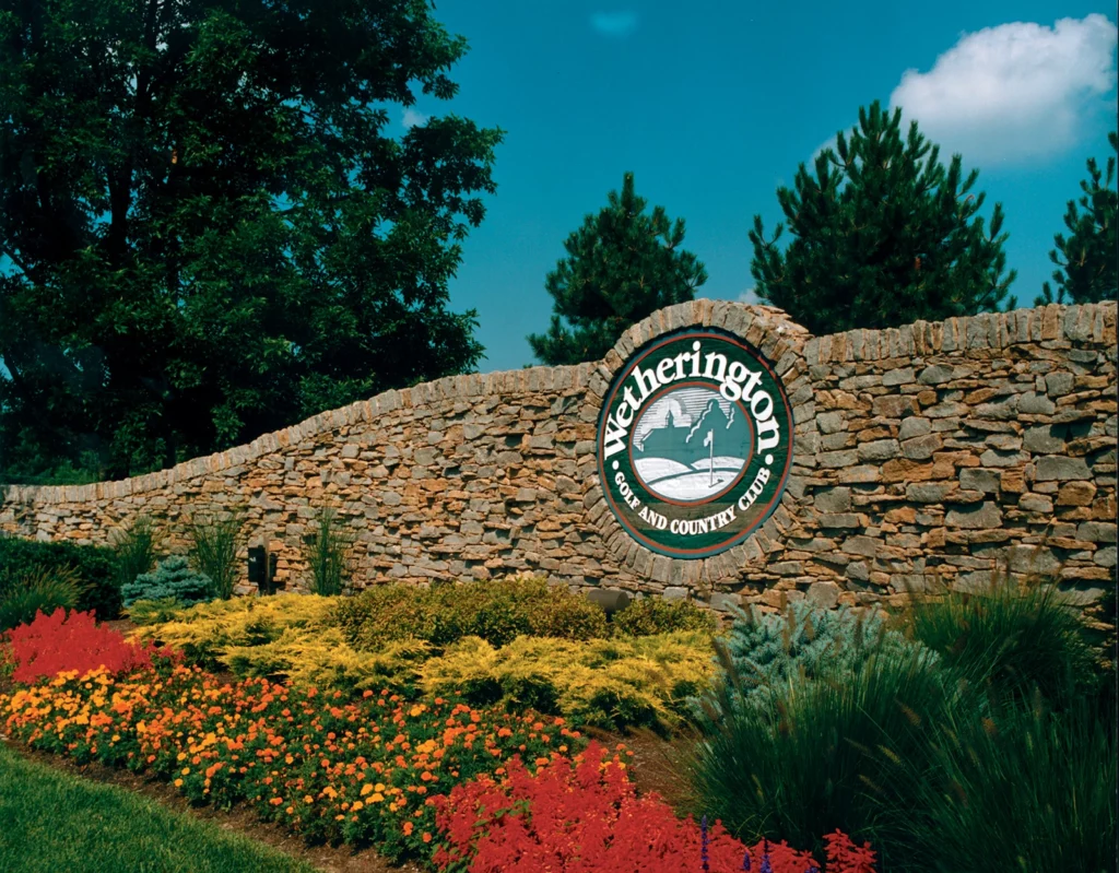 Community entrance | Wetherington Golf and Country Club in West Chester, Ohio